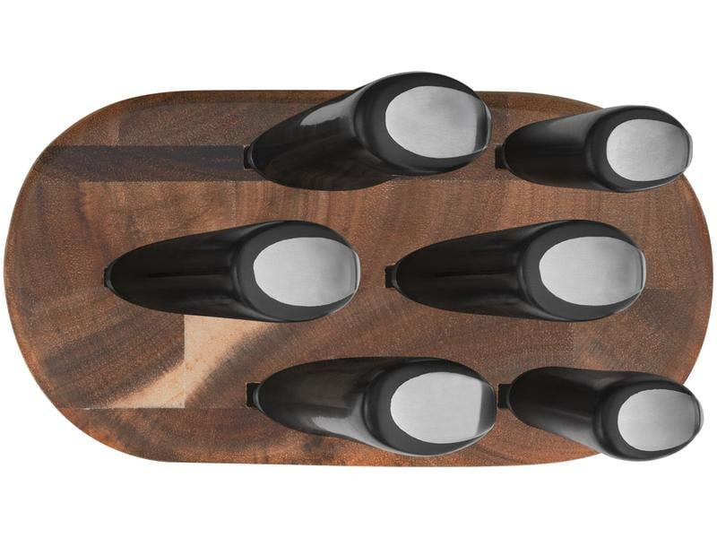 Tefal Messerblock-Set mit Messer Jamie Oliver 6-teilig, Holzart