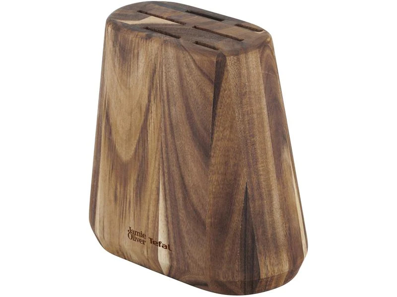 Tefal Messerblock-Set mit Messer Jamie Oliver 6-teilig, Holzart
