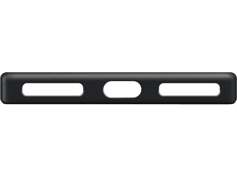 Xqisit Back Cover Silicone Case AB  iPhone 14 Plus Schwarz