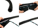 Label-the-cable Kabelschlauch CABLE TUBE 2 m x Ø 4 cm Schwarz