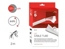 Label-the-cable Kabelschlauch CABLE TUBE 2 m x Ø 4 cm Weiss