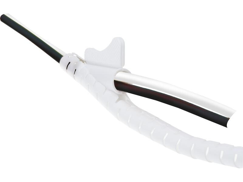Max Hauri Spiroschlauch 3 m x 20 mm Weiss
