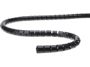 Max Hauri Spiroschlauch 3 m x 25 mm Schwarz