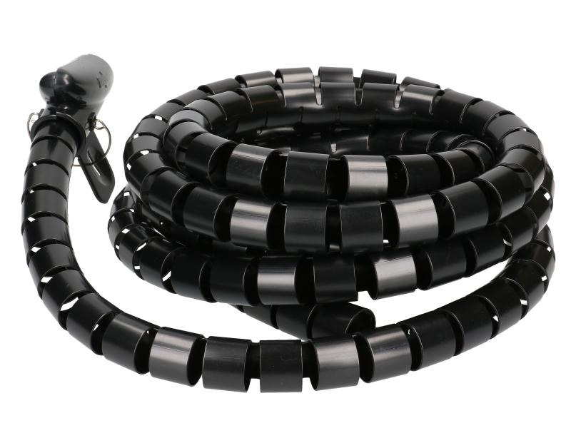 Max Hauri Spiroschlauch 3 m x 25 mm Schwarz