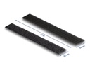 Delock Klettband 15m x 25mm Strapazierfähig Schwarz