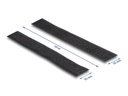 Delock Klettband 15m x 25mm Strapazierfähig und selbstklebend