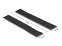 Delock Klettband 25m x 25mm Strapazierfähig und selbstklebend