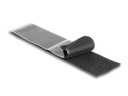 Delock Klettband 25m x 50mm Strapazierfähig und selbstklebend