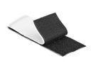 Delock Klettband-Rolle 1m x 50 mm Haft und Flauschband Schwarz