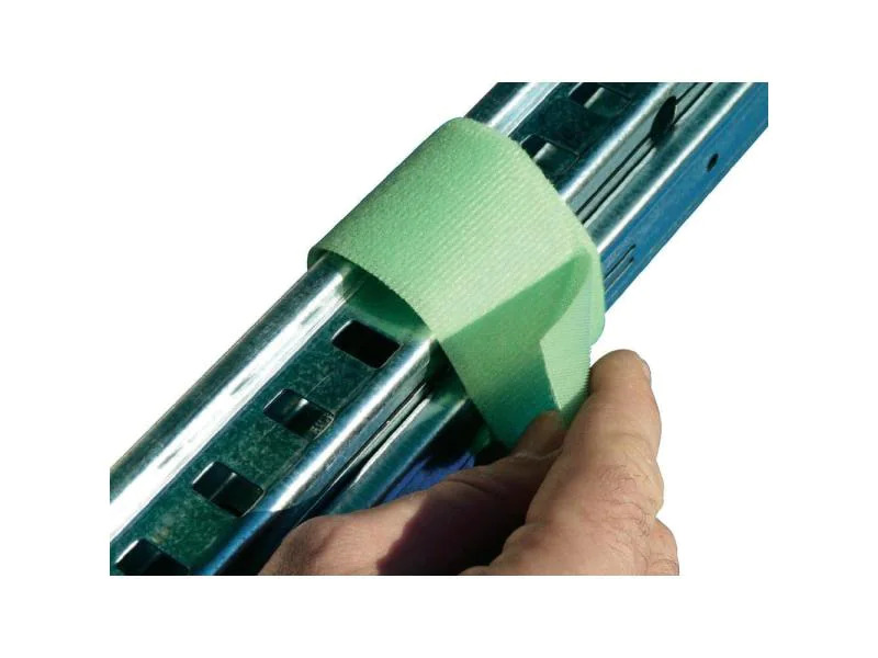 FASTECH Klett-Kabelbinder Wrap Easy Tape 10 mm x 5 m, Grün