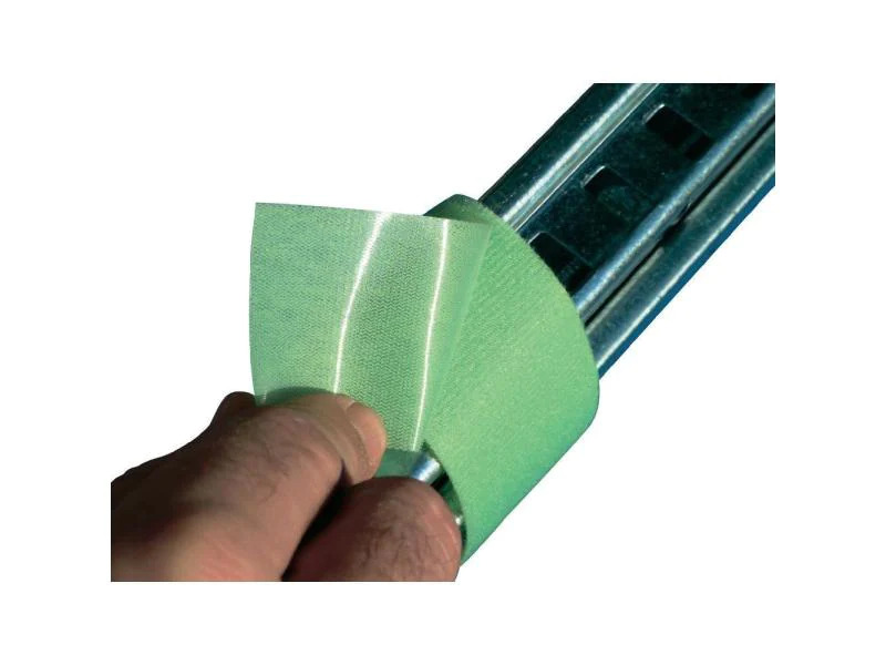 FASTECH Klett-Kabelbinder Wrap Easy Tape 10 mm x 5 m, Grün