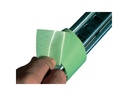 FASTECH Klett-Kabelbinder Wrap Easy Tape 10 mm x 5 m, Grün