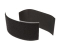 FASTECH Klettband 50 x 100 mm selbstklebend Schwarz, 2 Paare