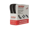 FASTECH Klettband-Box 20 mm x 5 m selbstklebend, Schwarz
