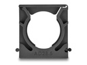 Delock Kabelschlauchhalter 28.5 mm, 4 Stück, Schwarz
