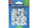Max Hauri Nagelbriden Set 10-14mm weiss 50 Stück