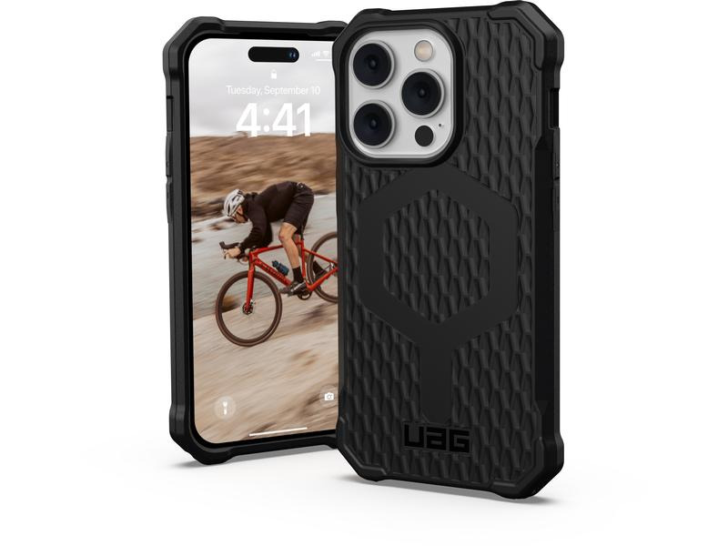 UAG Back Cover Essential Armor iPhone 14 Pro Schwarz