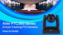 AVer PTC310UV2 Professionelle Autotracking Kamera 4K 30 fps