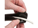STEFFEN Kabelschlauch D-Line Tidy 32 x 32 mm, 1.1 m, Schwarz