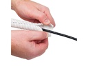 STEFFEN Kabelschlauch D-Line Tidy 32 x 32 mm, 1.1 m, Weiss