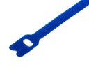FASTECH Klettkabelbinder E7-2 Strap 7 x 200 mm Blau, 10 Stück