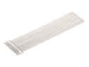 FASTECH Klettkabelbinder E7-2 Strap 7 x 200 mm Weiss, 10 Stück