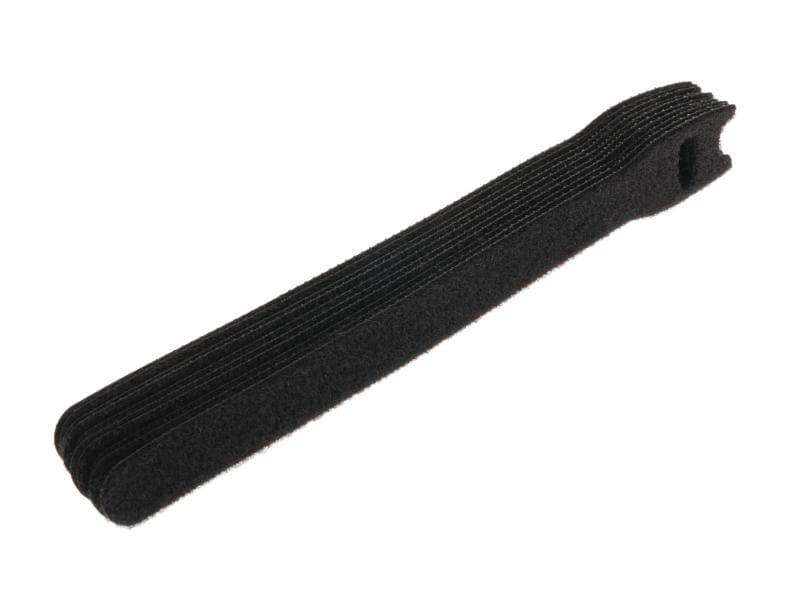 FASTECH Klettkabelbinder ETK-1-1 13 x 150 mm Schwarz, 10 Stück