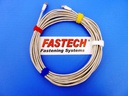 FASTECH Klettkabelbinder ETK-3-1 13 x 150 mm Gelb, 100 Stück