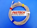 FASTECH Klettkabelbinder ETK-3-1 13 x 150 mm Rot, 100 Stück