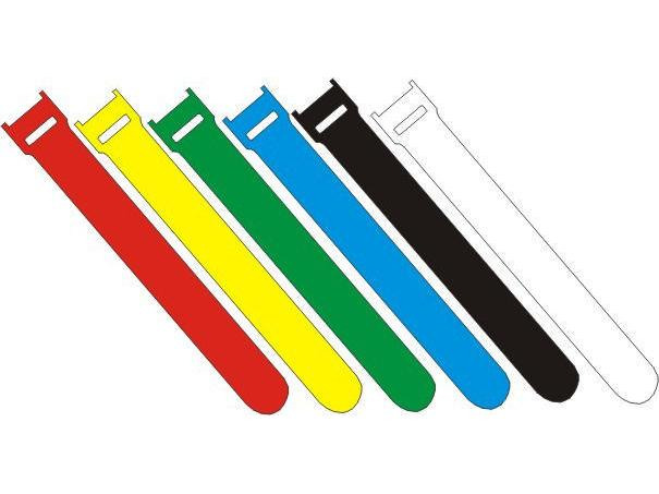 FASTECH Klettkabelbinder ETK-3-2 13 x 200 mm Weiss, 100 Stück