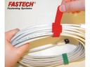 FASTECH Klettkabelbinder ETK-3-2 13 x 200 mm Weiss, 100 Stück