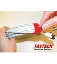 FASTECH Klettkabelbinder ETK-3-3 13 x 250 mm Weiss, 100 Stück