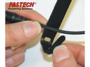 FASTECH Klettkabelbinder ETK-5-2 13 x 170 mm Schwarz, 10 Stück