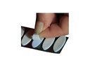 FASTECH Klettpunkte 12 x 35 mm selbstklebend Weiss, 12 Stück