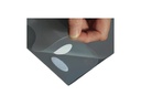 FASTECH Klettpunkte 12 x 35 mm selbstklebend Weiss, 12 Stück
