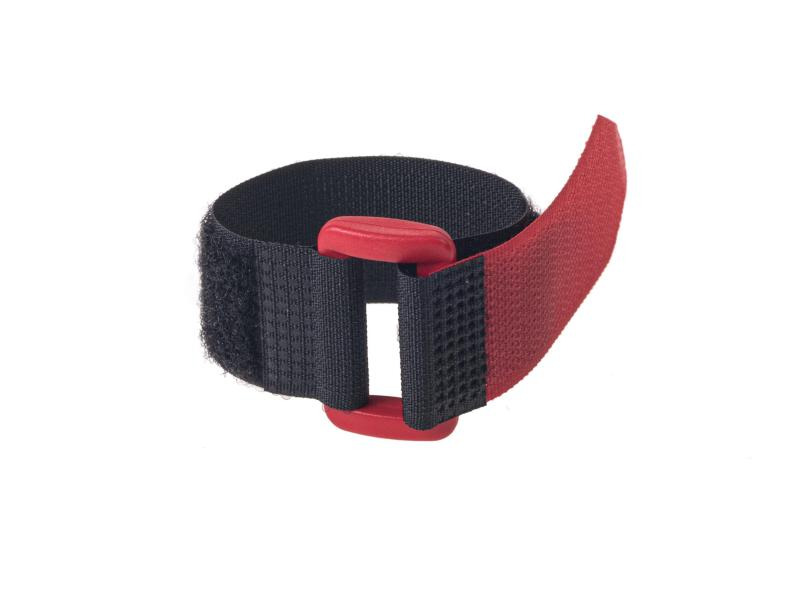 FASTECH Schlaufenband FAST-VSTRAP 25 x 195 mm, Schwarz/Rot