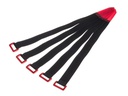 FASTECH Schlaufenband FAST-VSTRAP 25 x 360 mm, Schwarz/Rot