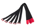 FASTECH Schlaufenband FAST-VSTRAP 25 x 630 mm, Schwarz/Rot
