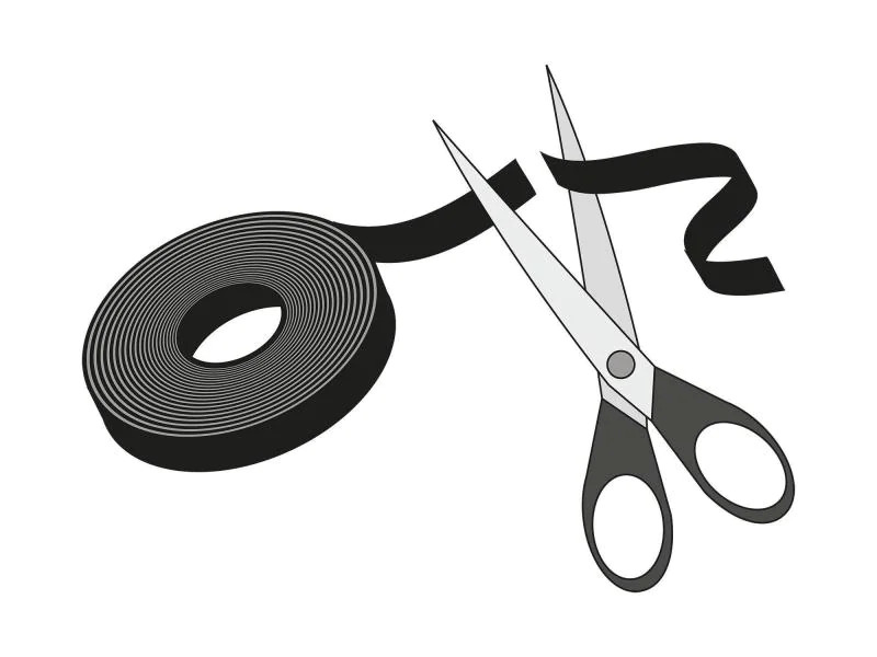 Label-the-cable Klettband-Rolle ROLL STRAP 16 mm x 25 m, Schwarz