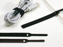 Label-the-cable Klettkabelbinder BASIC STRAPS 14 x 170 mm Schwarz, 10 Stück