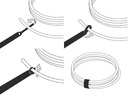 Label-the-cable Klettkabelbinder BASIC STRAPS 14 x 170 mm Schwarz, 10 Stück