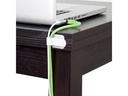 Label-the-cable Klettkabelhalter WALL STRAPS 3 x 9 cm Weiss, 10 Stück