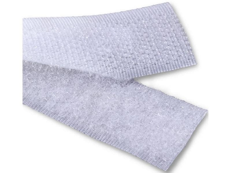 Prym Klettbandverschluss 60 cm, zum Annähen, Weiss