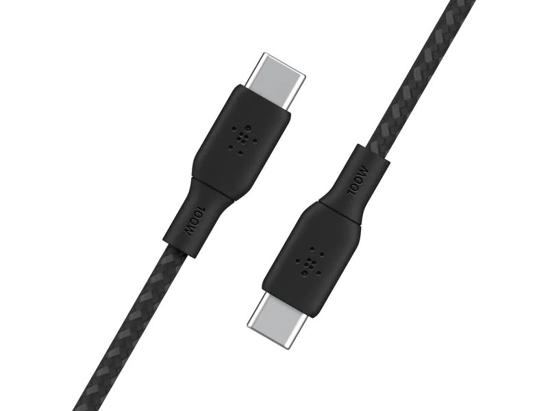 Belkin USB-Kabel Boost Charge USB C - USB C 2 m Schwarz