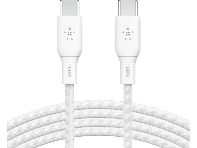 Belkin USB-Kabel Boost Charge USB C - USB C 2 m Weiss
