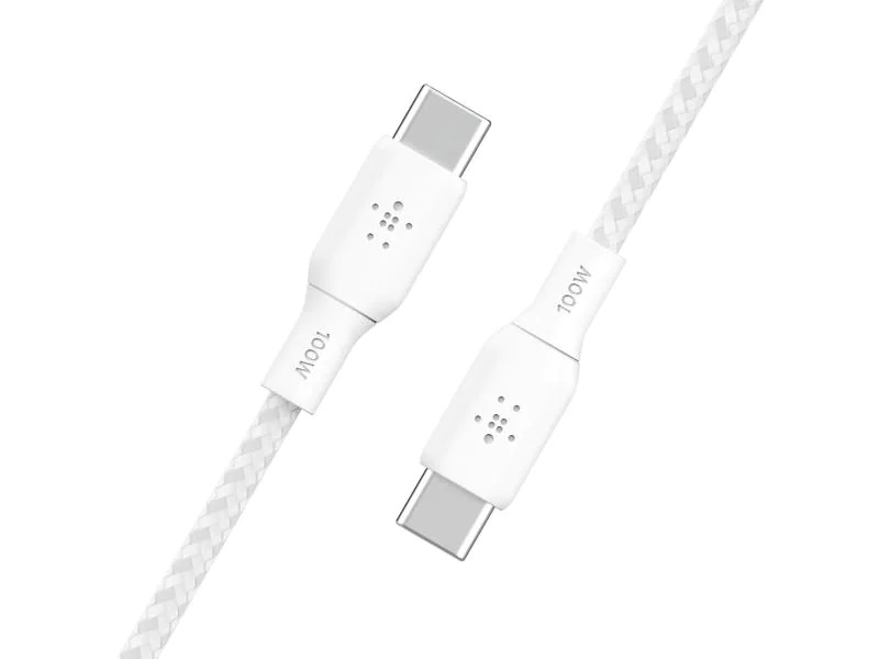 Belkin USB-Kabel Boost Charge USB C - USB C 3 m Weiss