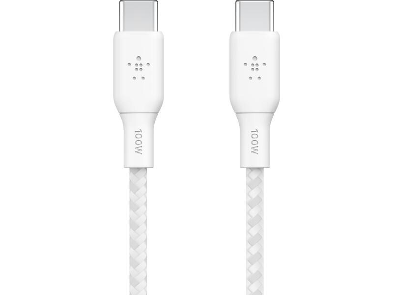 Belkin USB-Kabel Boost Charge USB C - USB C 3 m Weiss