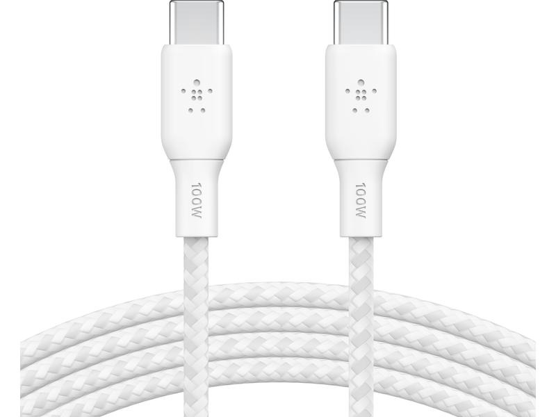 Belkin USB-Kabel Boost Charge USB C - USB C 3 m Weiss