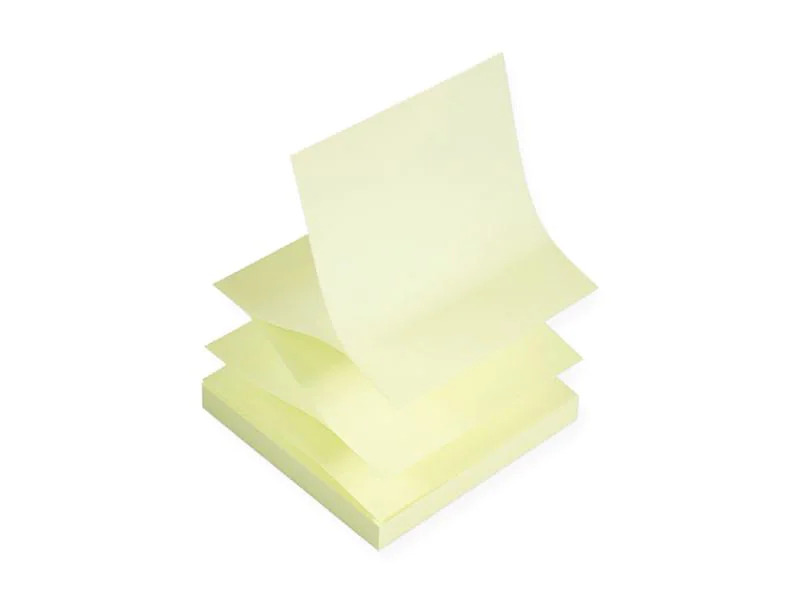 Soennecken Notizzettel Z-Notes 7.5 x 7.5 cm, Gelb, 100 Blätter
