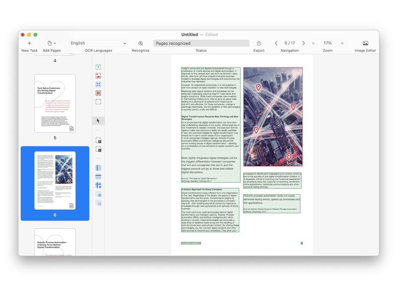 ABBYY FineReader PDF for MAC ESD, Subscription, Single User, 1yr
